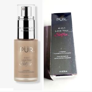 PurMinerals 4 in 1 Love Your Selfie Longwear Foundation Oak TN3